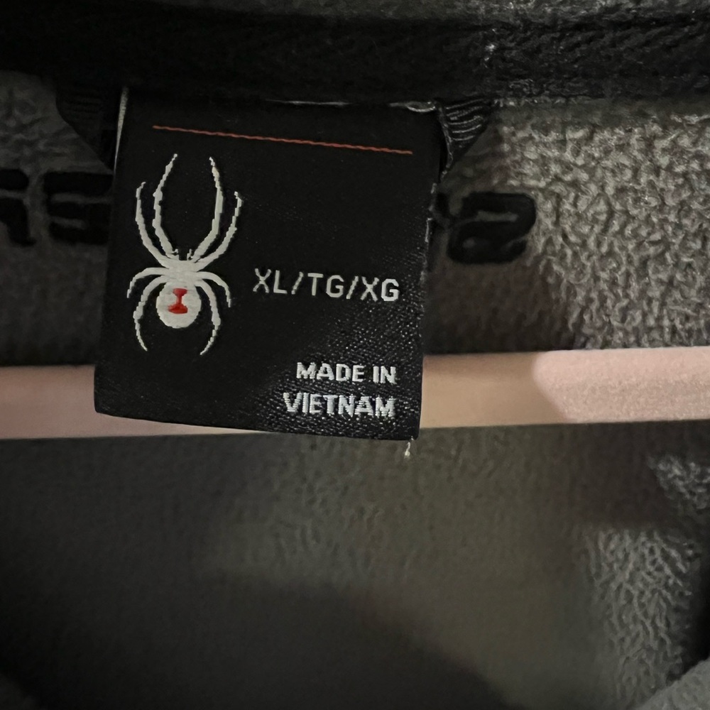 Spyder Gray Quarter-Zip Pullover - image 3